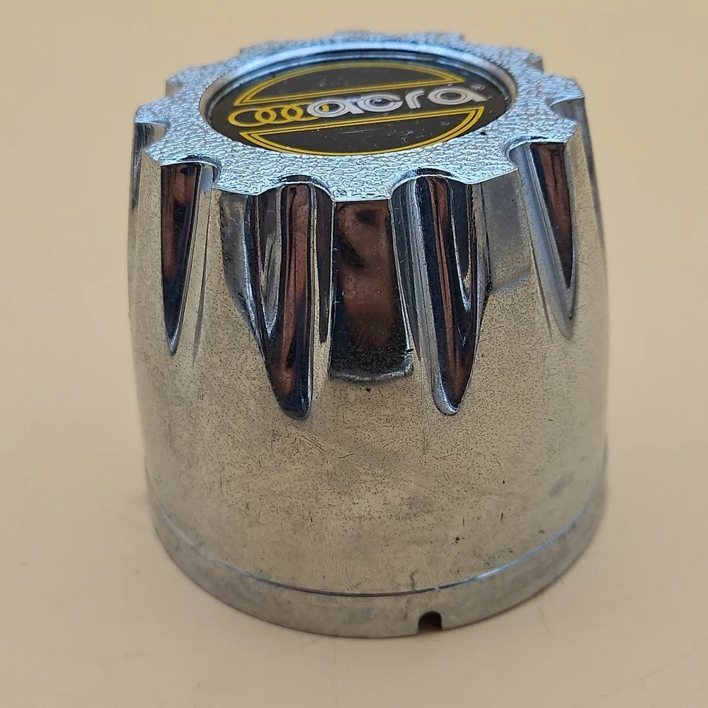 RARE ACRA Wheels Chrome Wheel Rim Hub Cover Center Cap 5048 Push Through